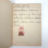Mary Helen King's Wonderful "Hard Word Dictionary" with Hand-written Definitions and Drawings, 1940