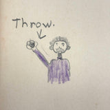 Mary Helen King's Wonderful "Hard Word Dictionary" with Hand-written Definitions and Drawings, 1940