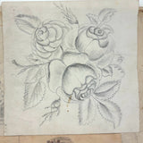 Treasure Trove of a 1879-80 Monticello, Iowa Drawing and Watercolor Book, with Loose Drawings Too