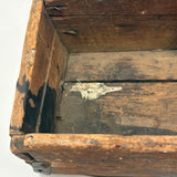 Mended and Mended and Mended Again, Very Much Loved 19th Century Wooden Carrier