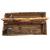 Mended and Mended and Mended Again, Very Much Loved 19th Century Wooden Carrier