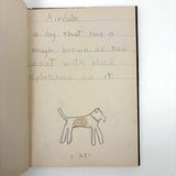 Mary Helen King's Wonderful "Hard Word Dictionary" with Hand-written Definitions and Drawings, 1940
