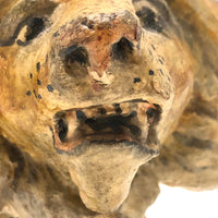 Marvelous Painted Papier Mache Circus Lion