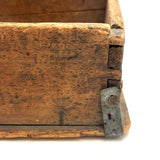 Mended and Mended and Mended Again, Very Much Loved 19th Century Wooden Carrier