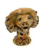 Marvelous Painted Papier Mache Circus Lion