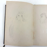 Mary Helen King's Wonderful "Hard Word Dictionary" with Hand-written Definitions and Drawings, 1940