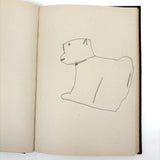 Mary Helen King's Wonderful "Hard Word Dictionary" with Hand-written Definitions and Drawings, 1940