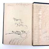 Mary Helen King's Wonderful "Hard Word Dictionary" with Hand-written Definitions and Drawings, 1940