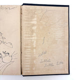 Mary Helen King's Wonderful "Hard Word Dictionary" with Hand-written Definitions and Drawings, 1940