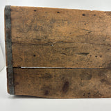 Mended and Mended and Mended Again, Very Much Loved 19th Century Wooden Carrier