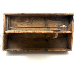 Mended and Mended and Mended Again, Very Much Loved 19th Century Wooden Carrier