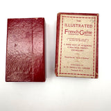The Illustrated French Game, Very Scarce and Lovely Rummy Type Antique French Vocabulary Game