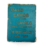 Very Scarce and Excellent Rayo Card Co. Rainbow Pyramid Solitaire Game, 1907