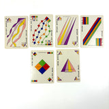 Very Scarce and Excellent Rayo Card Co. Rainbow Pyramid Solitaire Game, 1907