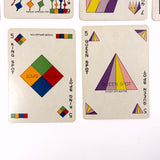 Very Scarce and Excellent Rayo Card Co. Rainbow Pyramid Solitaire Game, 1907