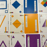 Very Scarce and Excellent Rayo Card Co. Rainbow Pyramid Solitaire Game, 1907