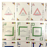 Very Scarce and Excellent Rayo Card Co. Rainbow Pyramid Solitaire Game, 1907