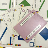 Very Scarce and Excellent Rayo Card Co. Rainbow Pyramid Solitaire Game, 1907