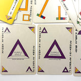 Very Scarce and Excellent Rayo Card Co. Rainbow Pyramid Solitaire Game, 1907