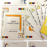 Very Scarce and Excellent Rayo Card Co. Rainbow Pyramid Solitaire Game, 1907