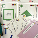 Very Scarce and Excellent Rayo Card Co. Rainbow Pyramid Solitaire Game, 1907