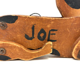 Joe the Sweet Old Jointed (and Slightly Wounded) Folk Art Dog