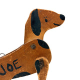 Joe the Sweet Old Jointed (and Slightly Wounded) Folk Art Dog