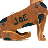 Joe the Sweet Old Jointed (and Slightly Wounded) Folk Art Dog