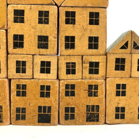 Super (and Super Scarce) Black and Cream Modular House Blocks