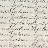 Written with a Strong Hand, 19th Century Penmanship Notebook with Many Good Combinations
