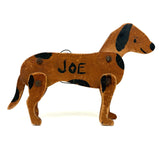 Joe the Sweet Old Jointed (and Slightly Wounded) Folk Art Dog