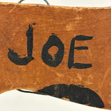 Joe the Sweet Old Jointed (and Slightly Wounded) Folk Art Dog