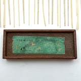 Late 19th Century Full Boxed Set of Bone Spellicans with Hook