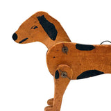 Joe the Sweet Old Jointed (and Slightly Wounded) Folk Art Dog