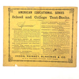 Written with a Strong Hand, 19th Century Penmanship Notebook with Many Good Combinations