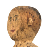 Long Limbed, Very Flexible Old Folk Art Jig Figure with Marvelous Face and Ears