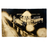 ELECTRIC SHOW, Pair of Antique Real Photo Postcards of Early Electricity Expo, C.O.Tucker, Boston Phototgrapher