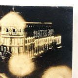 ELECTRIC SHOW, Pair of Antique Real Photo Postcards of Early Electricity Expo, C.O.Tucker, Boston Phototgrapher