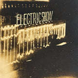 ELECTRIC SHOW, Pair of Antique Real Photo Postcards of Early Electricity Expo, C.O.Tucker, Boston Phototgrapher