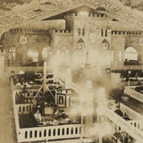 ELECTRIC SHOW, Pair of Antique Real Photo Postcards of Early Electricity Expo, C.O.Tucker, Boston Phototgrapher