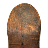 Sweet and Unusual Old Carved Boot Pipe Bowl!