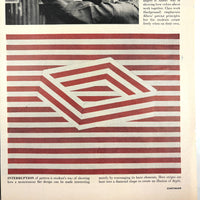 Joseph Albers's Optical Tricks, Unidentified 1950s Magazine Article with Great Images