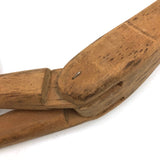 Long Limbed, Very Flexible Old Folk Art Jig Figure with Marvelous Face and Ears