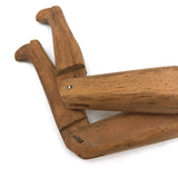 Long Limbed, Very Flexible Old Folk Art Jig Figure with Marvelous Face and Ears