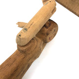 Long Limbed, Very Flexible Old Folk Art Jig Figure with Marvelous Face and Ears