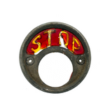As Found: 1920s-30s Tail Light STOP Lens