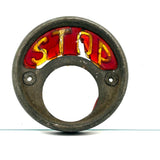 As Found: 1920s-30s Tail Light STOP Lens