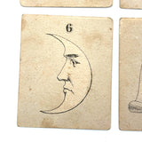 Set of 21 Early Fortune Telling Cards with Great Graphics (+ One Extra)