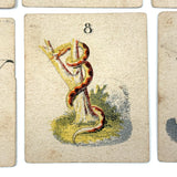 Set of 21 Early Fortune Telling Cards with Great Graphics (+ One Extra)