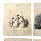 Set of 21 Early Fortune Telling Cards with Great Graphics (+ One Extra)